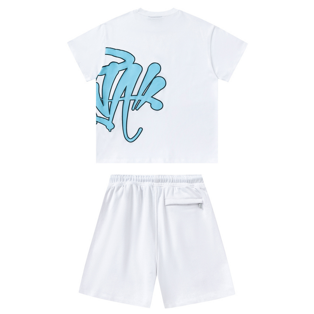 SYNA WORLD WHITE SHORT SET